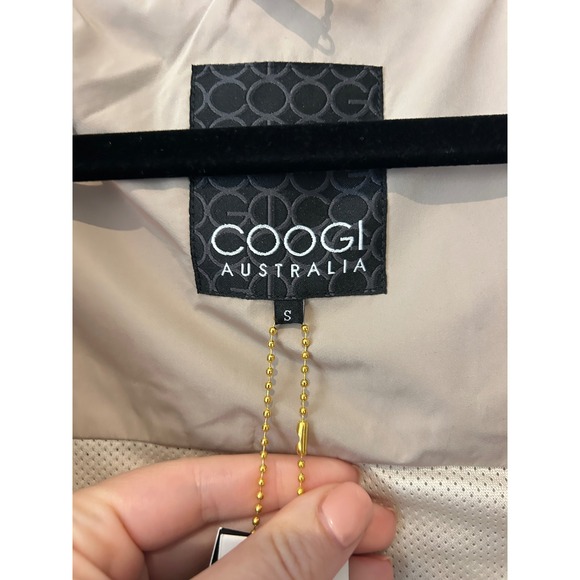 $448 COOGI AUSTRALIA Men's Beige Multi-Color Patchwork Hooded Jacket Size S - Picture 8 of 11